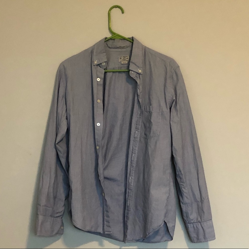 J. Crew Factory Striped Button Up - S